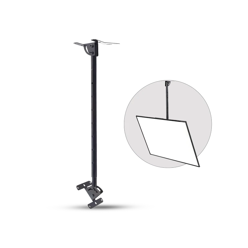 معالق تثبيت احترافية للوحات عرض LED لايت بوكس مقاس 90×60 سم، قطعة متينة لتعليق