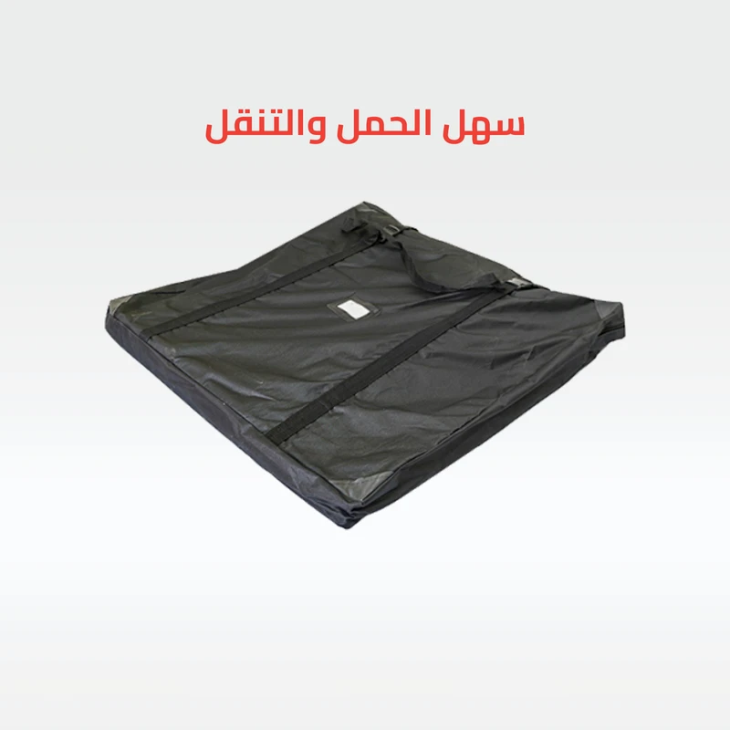 بروميشن استاند عرض فيبر ابيض مقاس 85×183 سم/قطعة - الصورة 4