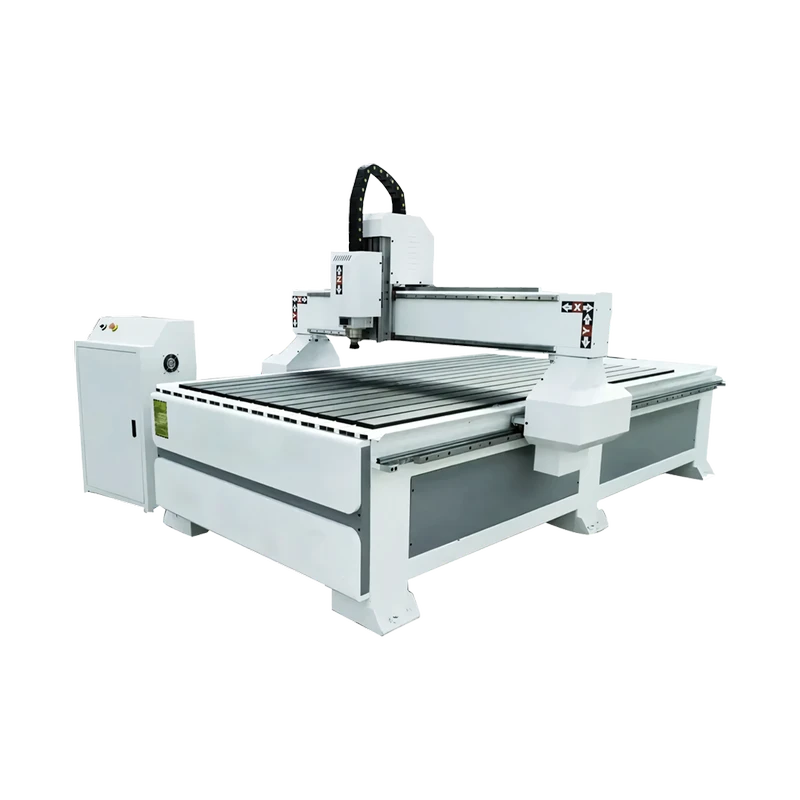 ماكينة راوتر CNC موديل 1325 للحفر والقص على الخشب والاكريليك، تستخدم في ورش الدعاية والإعلان لتنفيذ الديكورات واللوحات الخشبية الضخمة.